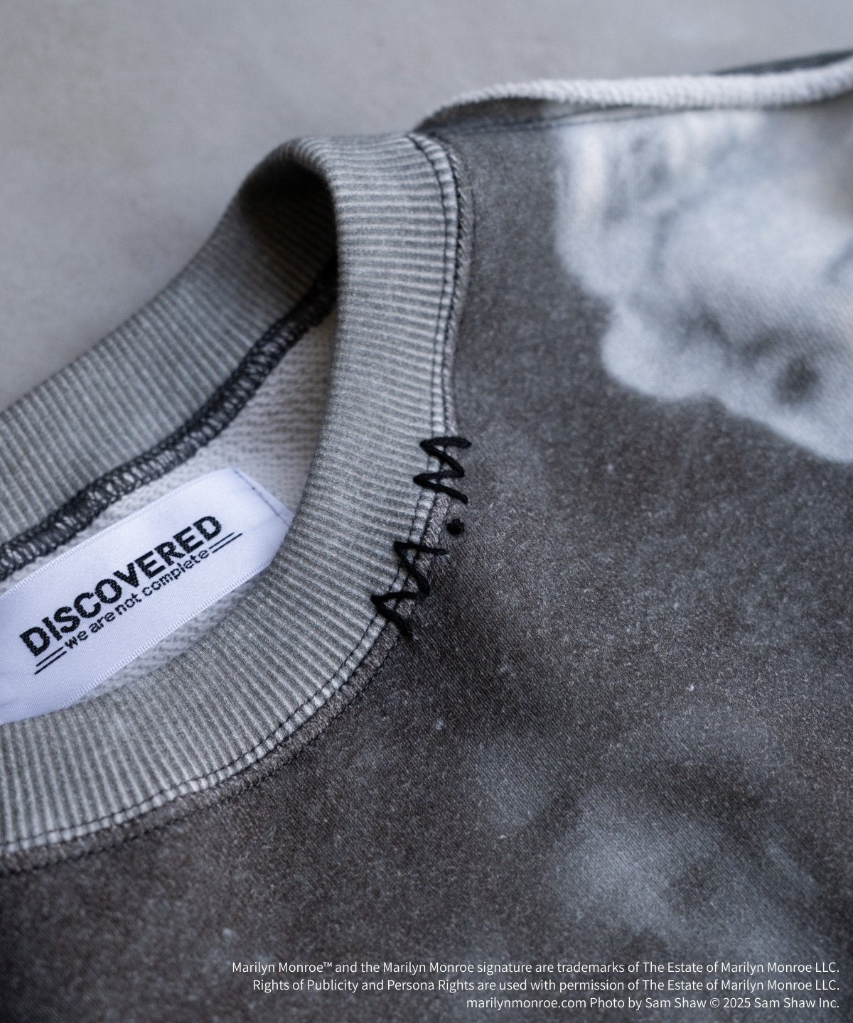 MARILYN MONROE INKJET PRINT SWEAT