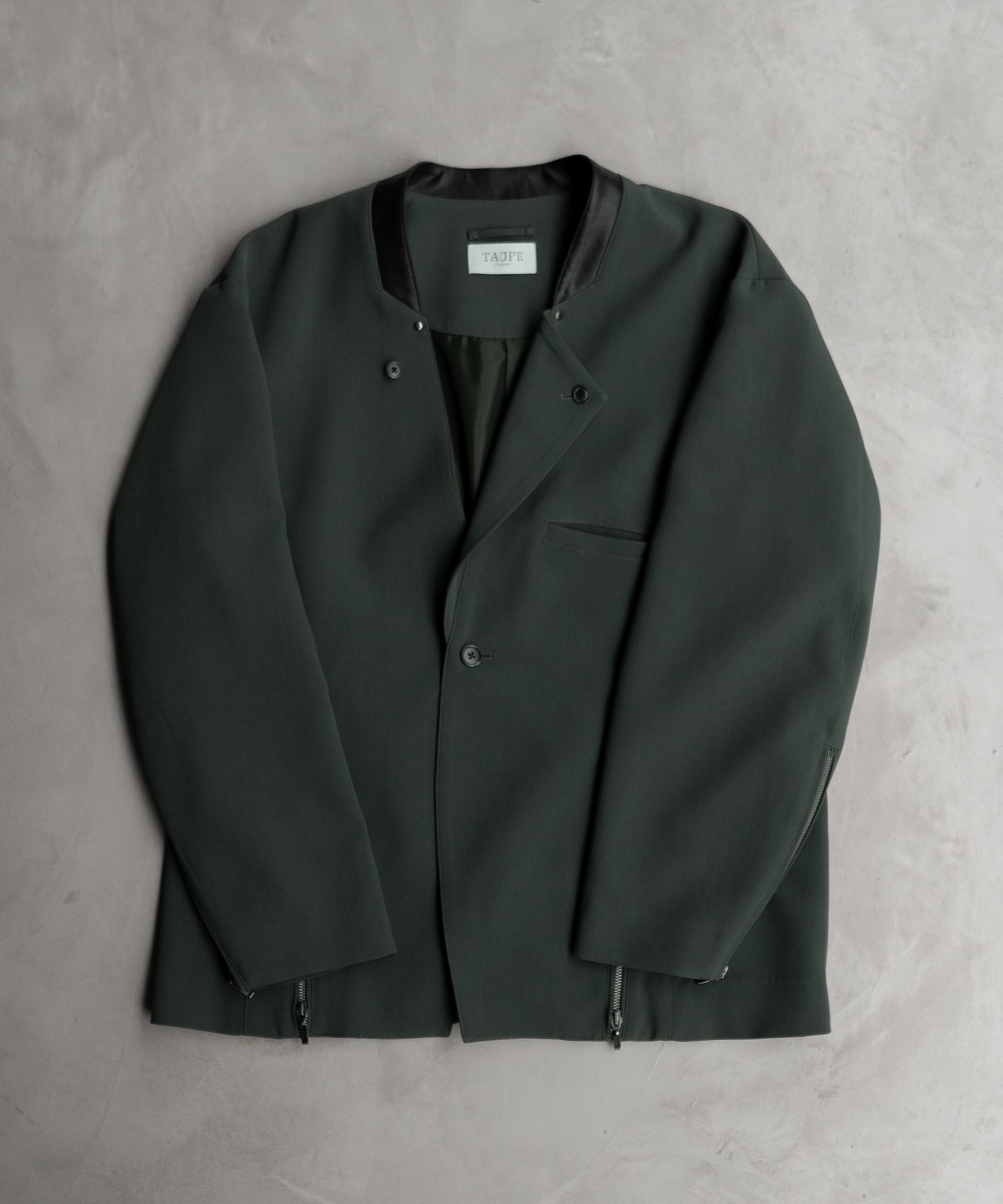 C.E 24SS COLLARLESS JACKET｜L｜新品未使用 COLLARLESS ZIP JACKET – Enkor
