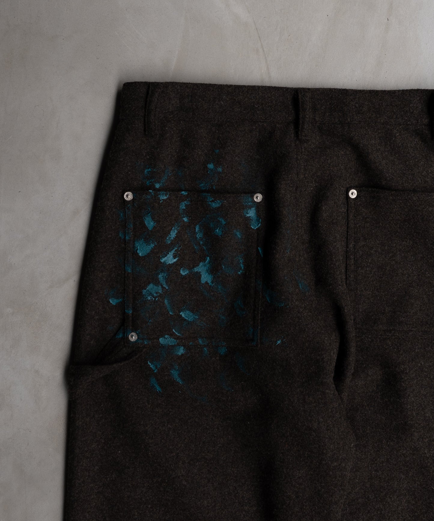 MELANGE PAINTER PANTS (spray)