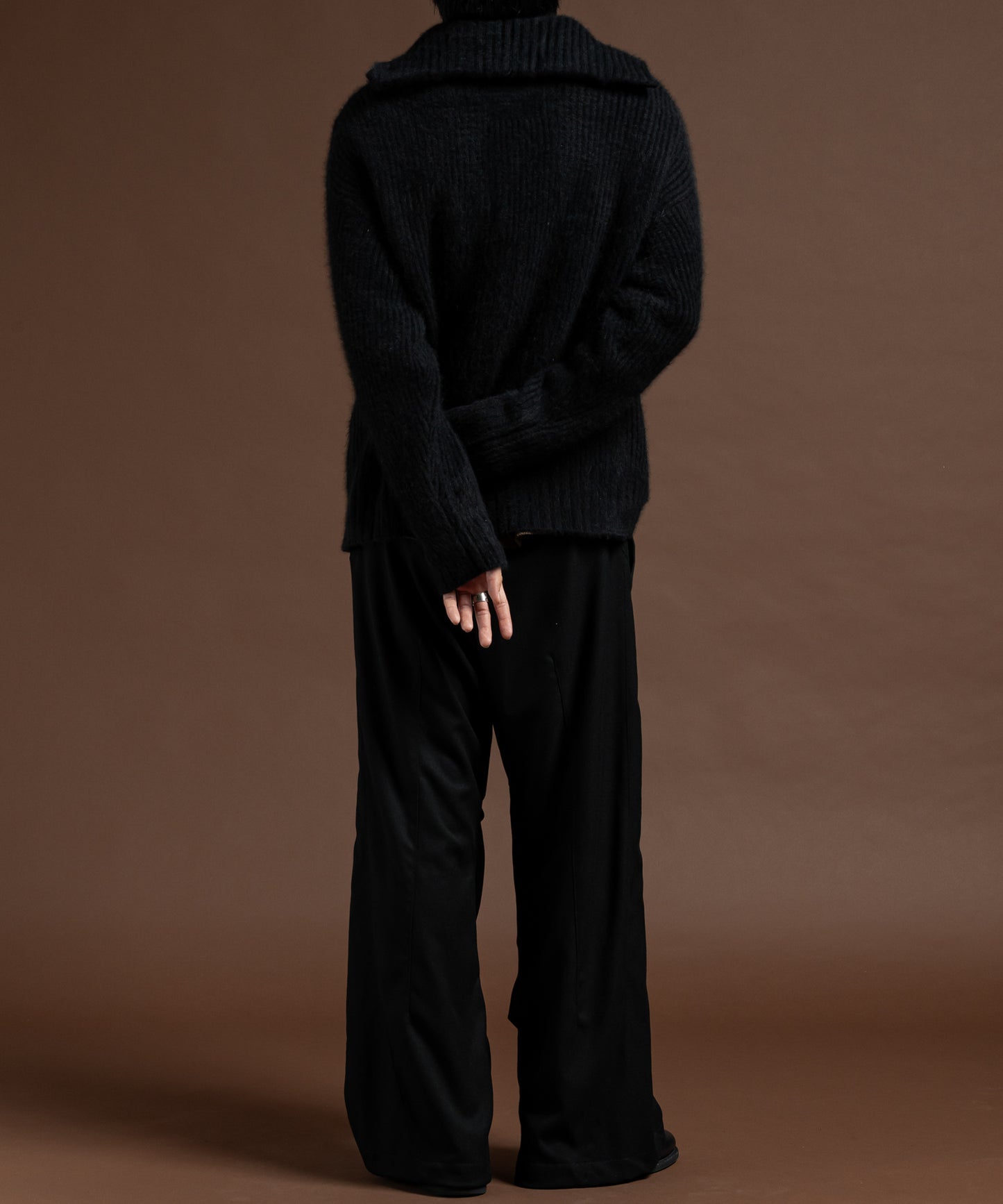 FOX FUR KNIT CARDIGAN