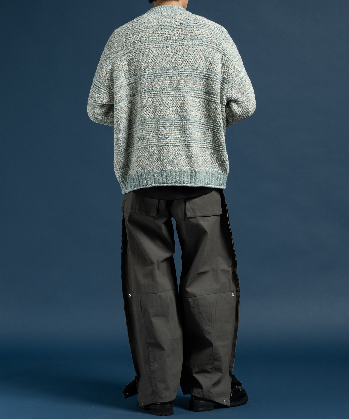 Multi Border Mix Pullover