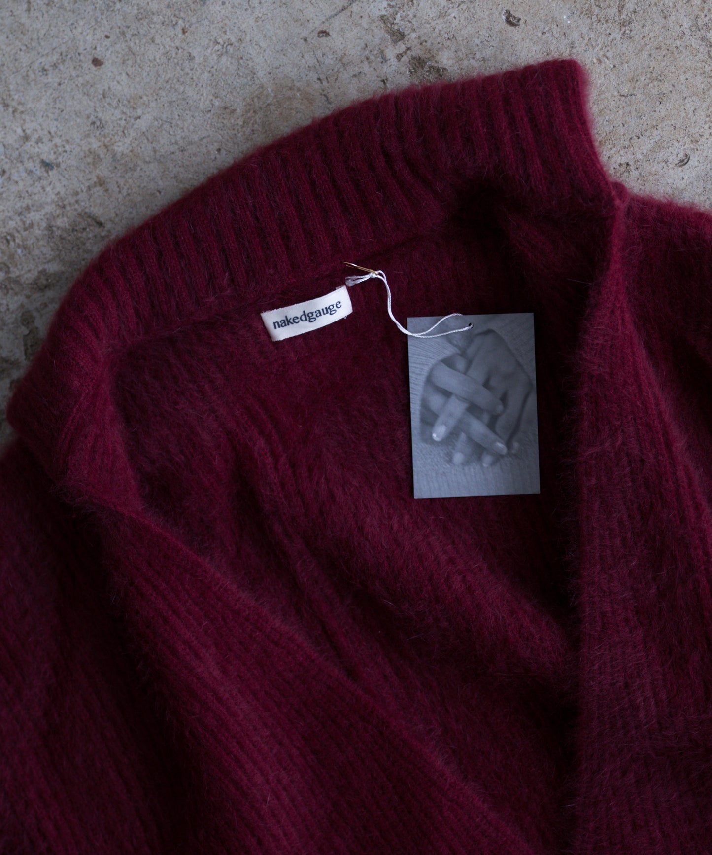 FOX FUR KNIT CARDIGAN