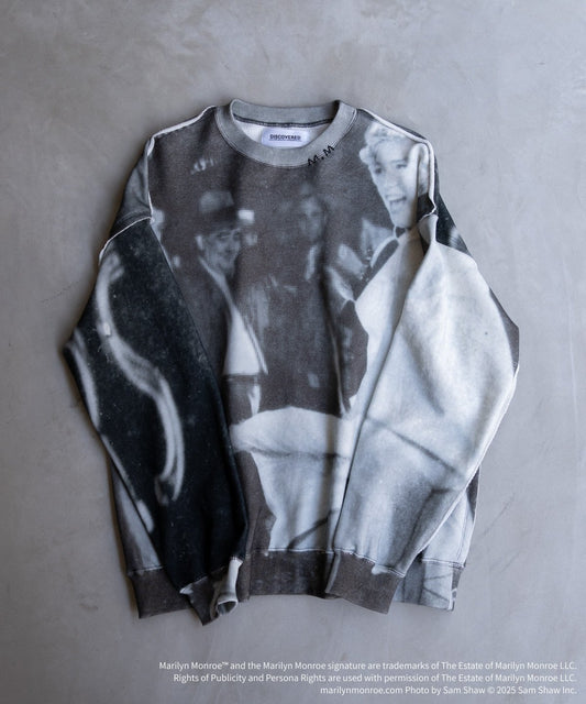 MARILYN MONROE INKJET PRINT SWEAT