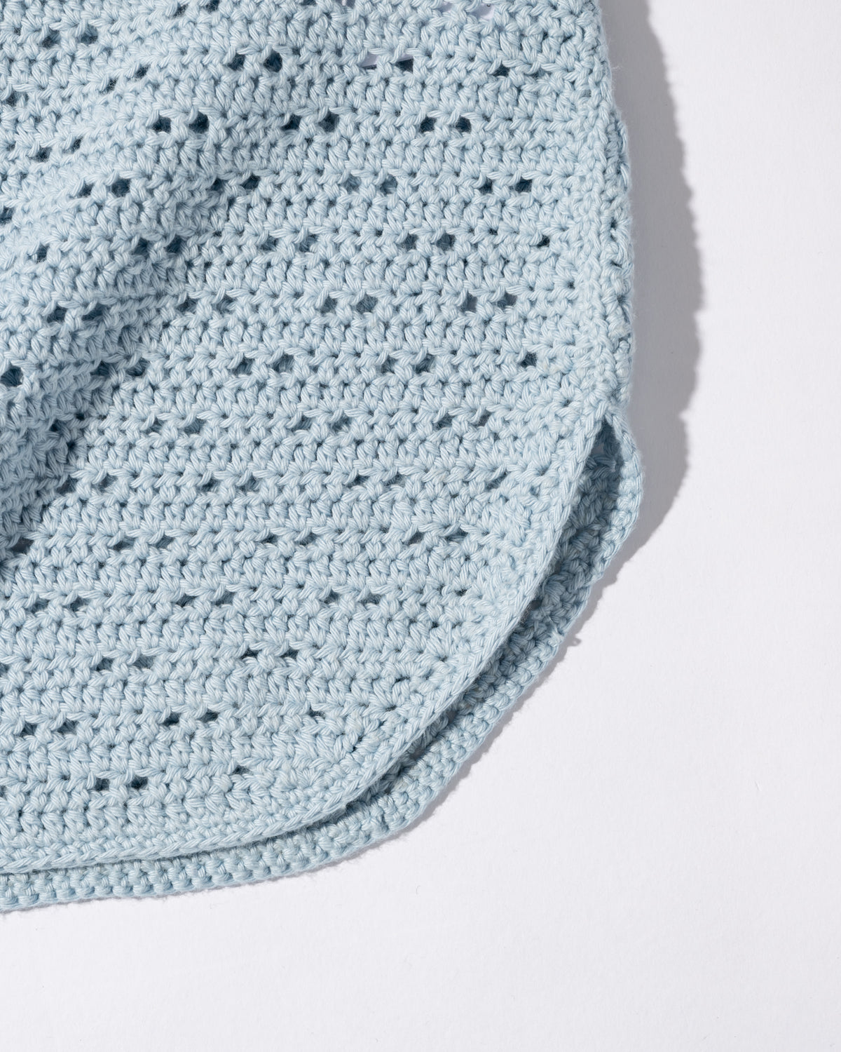 HAND KNITTING MESH SHIRT