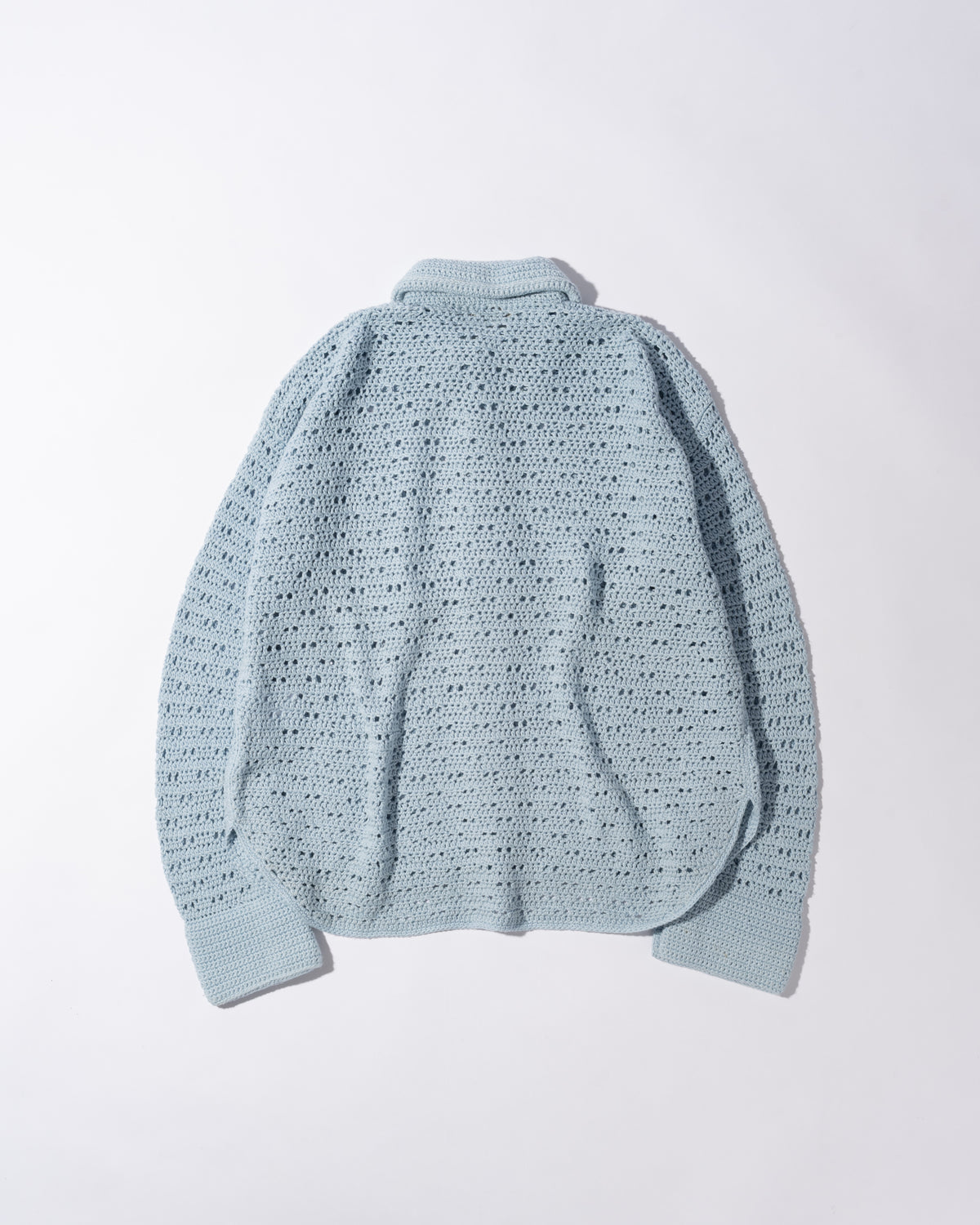 HAND KNITTING MESH SHIRT