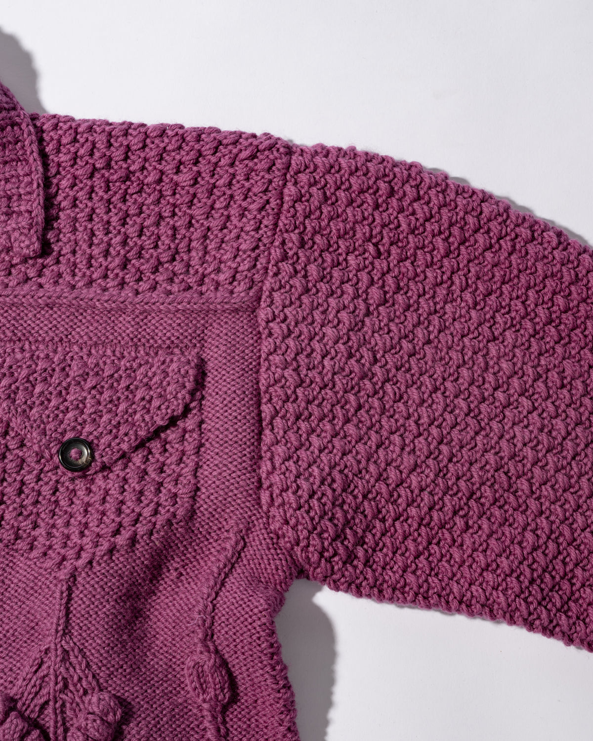 MERINOWOOL HANDKNITING GJACKTⅡ