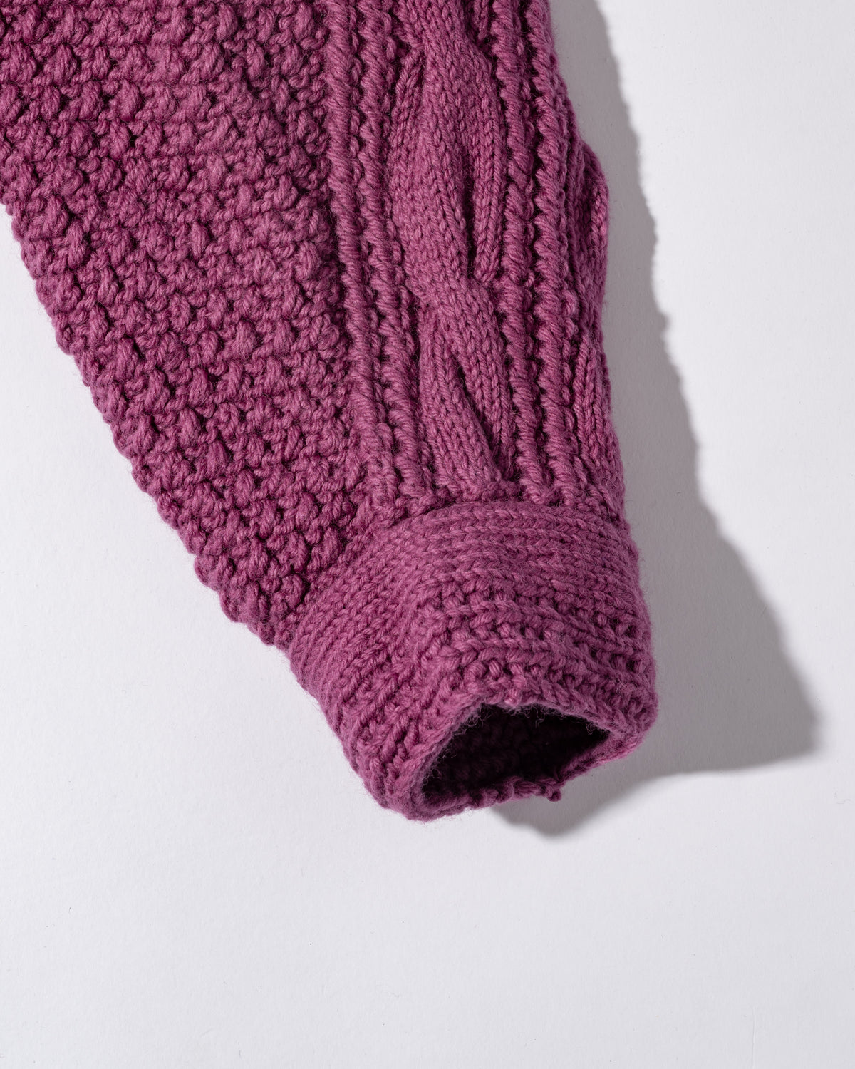 MERINOWOOL HANDKNITING GJACKTⅡ