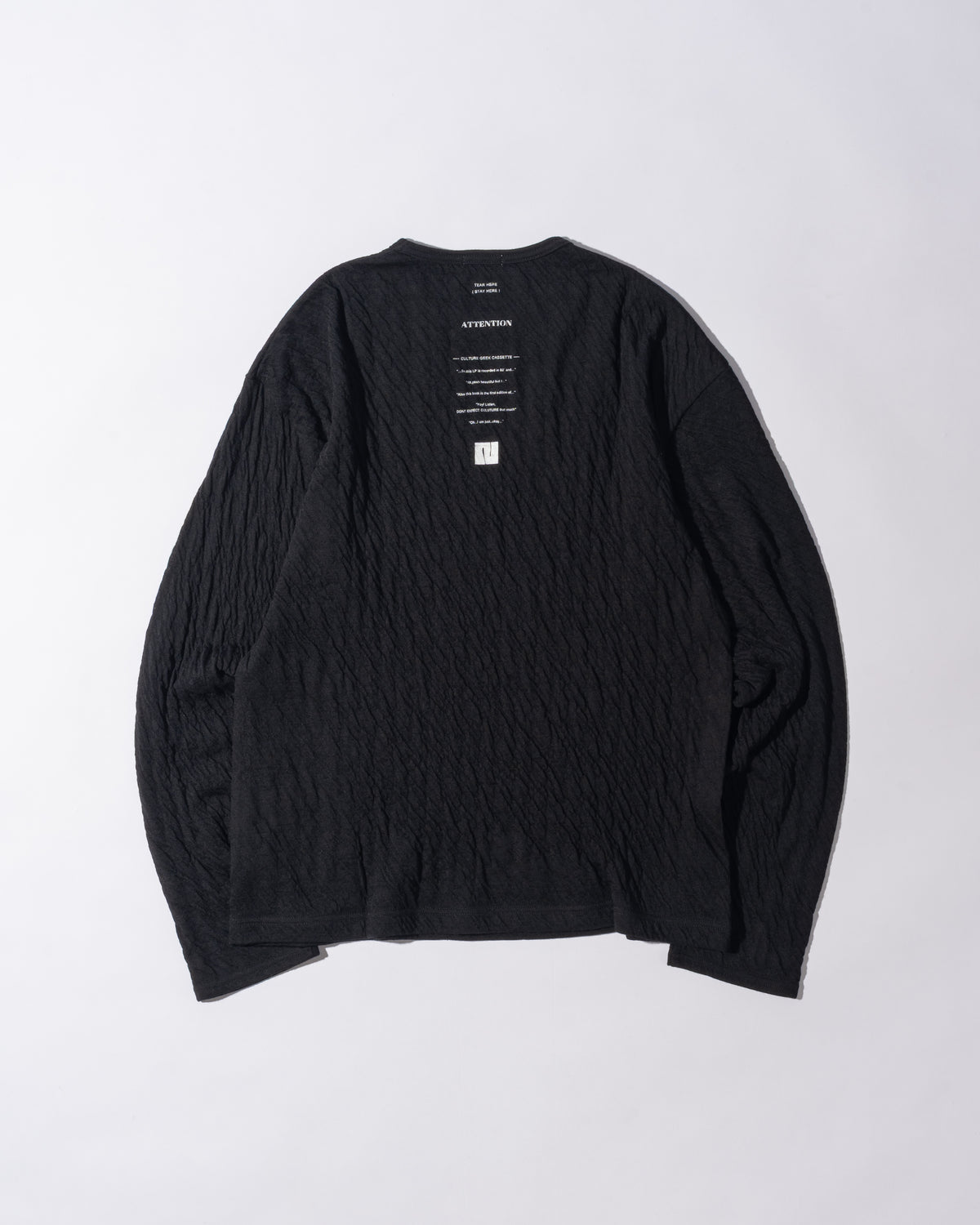 DOUBLE JERSEY L/S