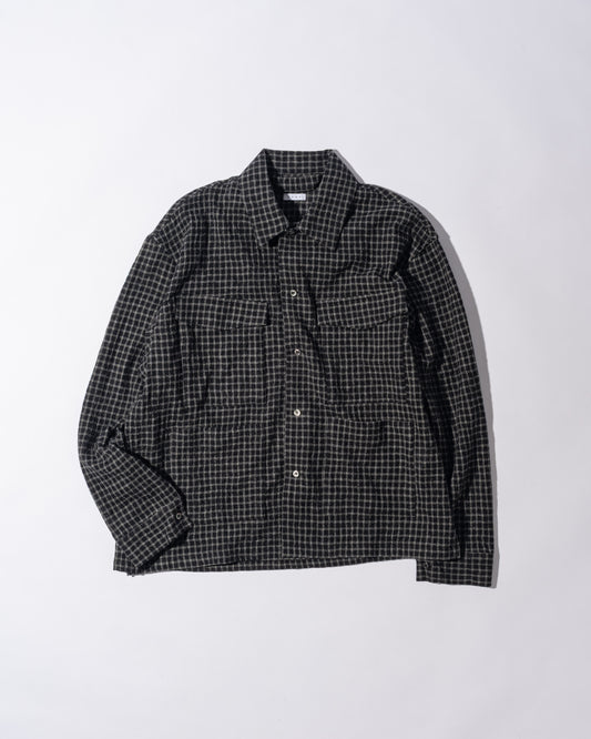 WOOL GAUZE FIELD JACKET