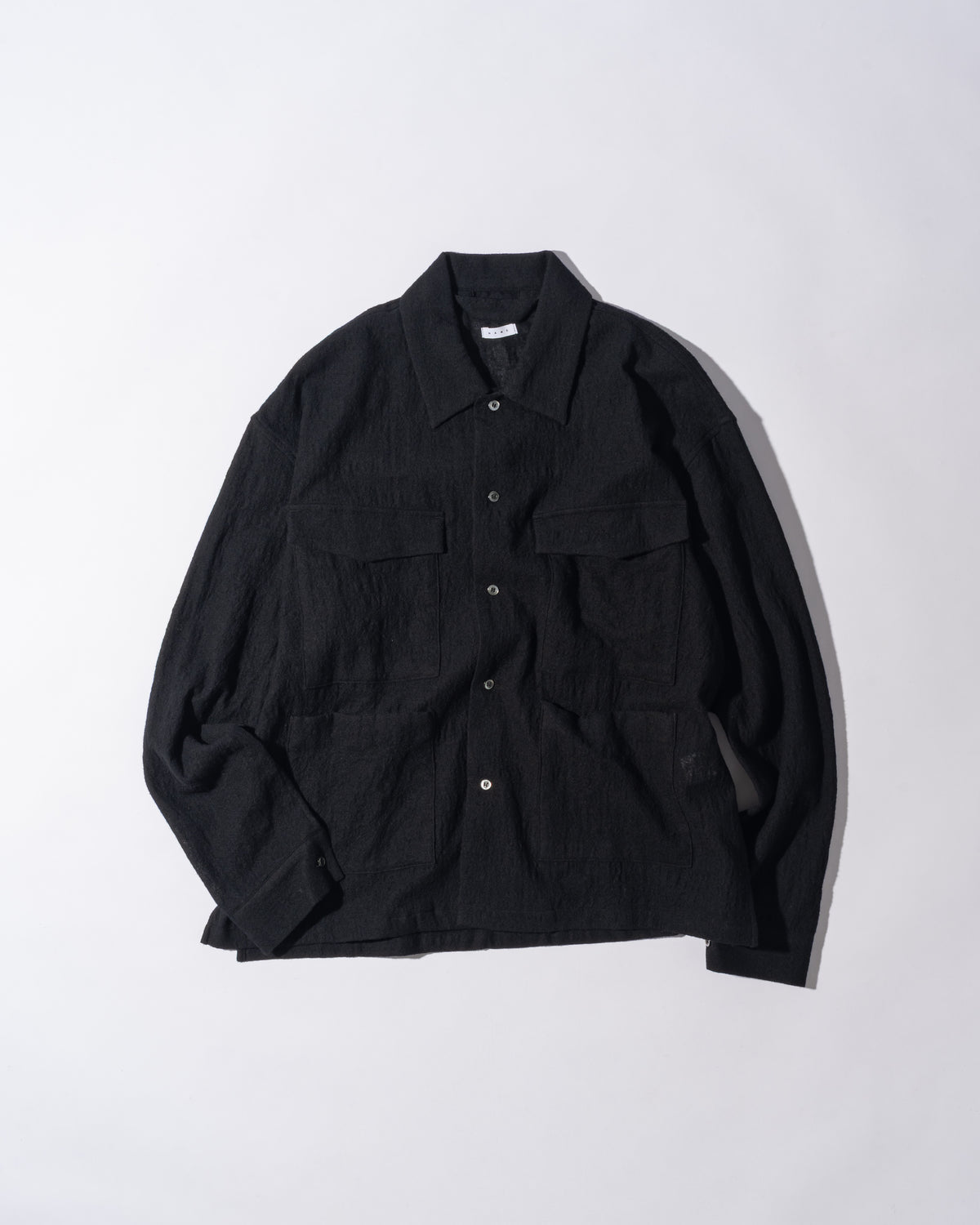 WOOL GAUZE FIELD JACKET