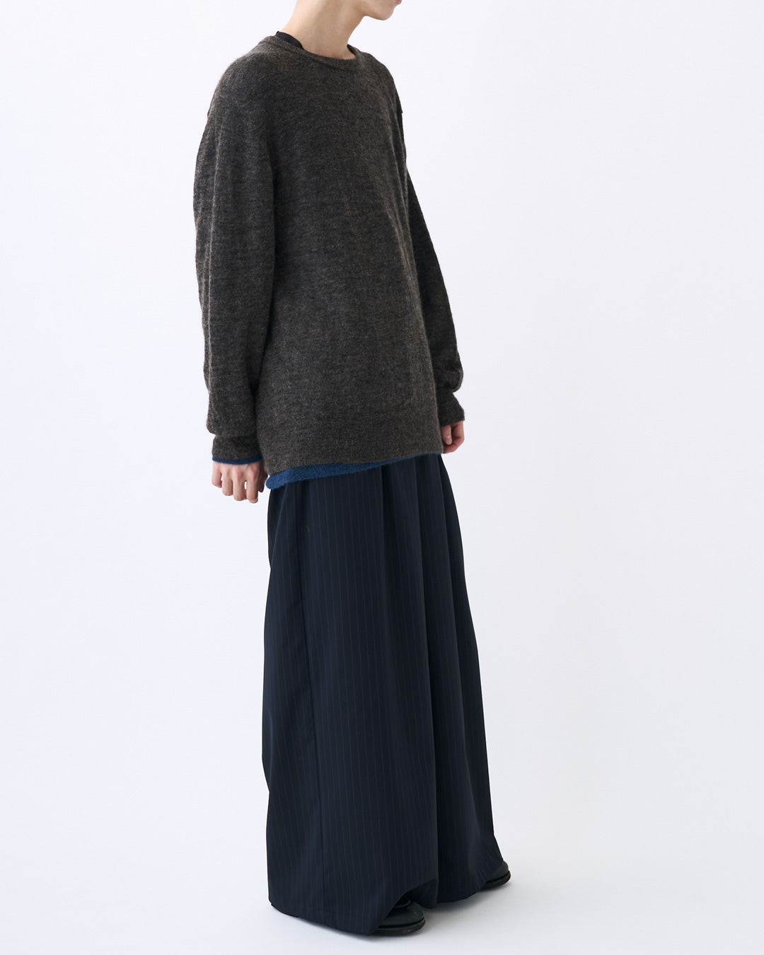 W/G Mohair Reversible P/O