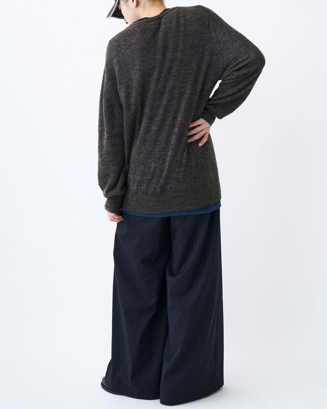 W/G Mohair Reversible P/O