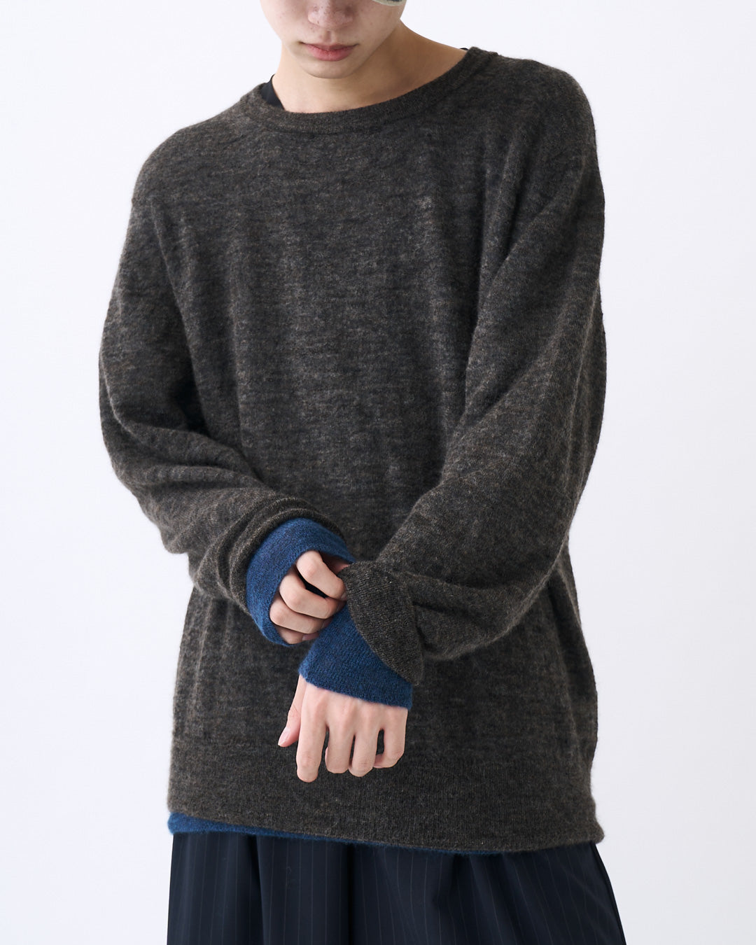 W/G Mohair Reversible P/O