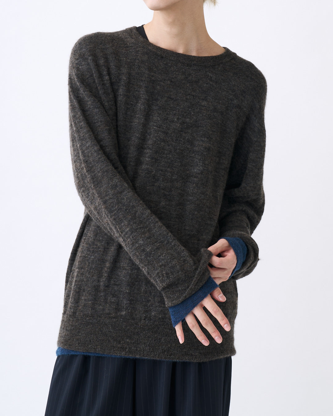 W/G Mohair Reversible P/O