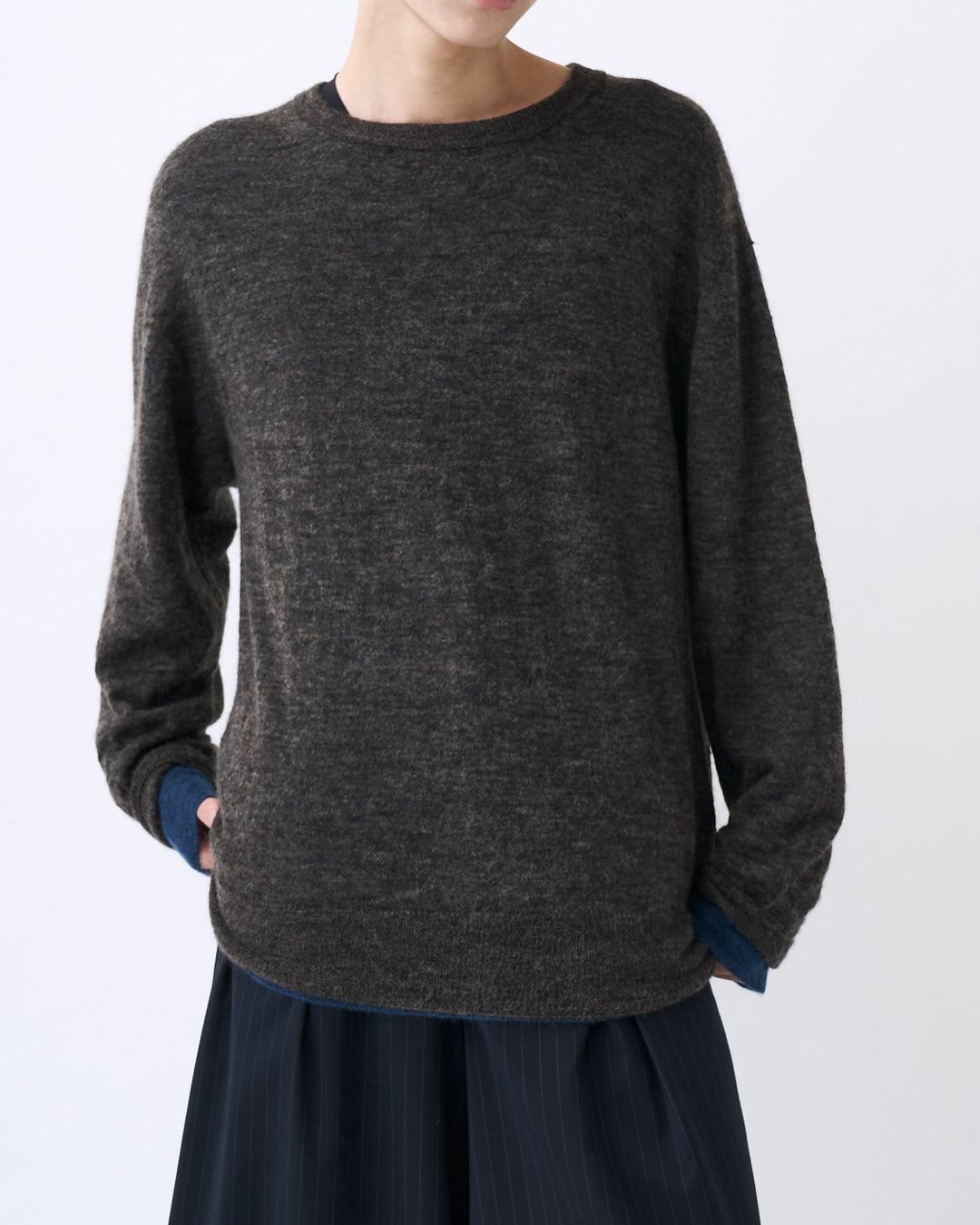 W/G Mohair Reversible P/O