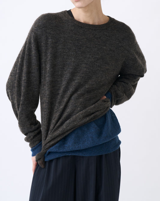 W/G Mohair Reversible P/O