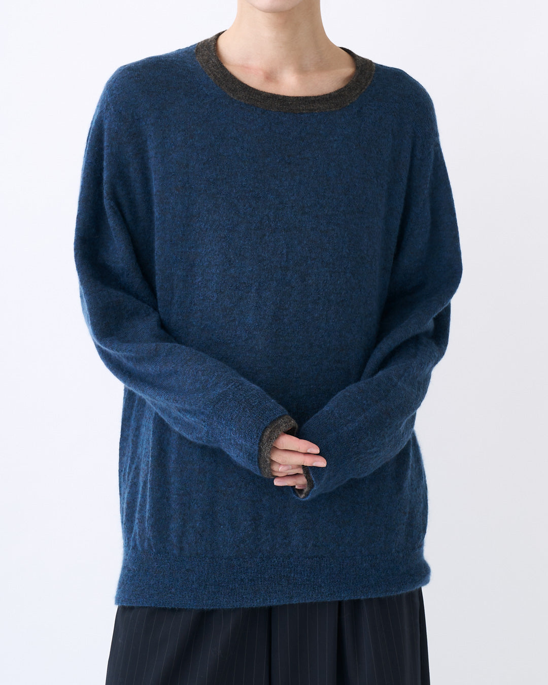 W/G Mohair Reversible P/O