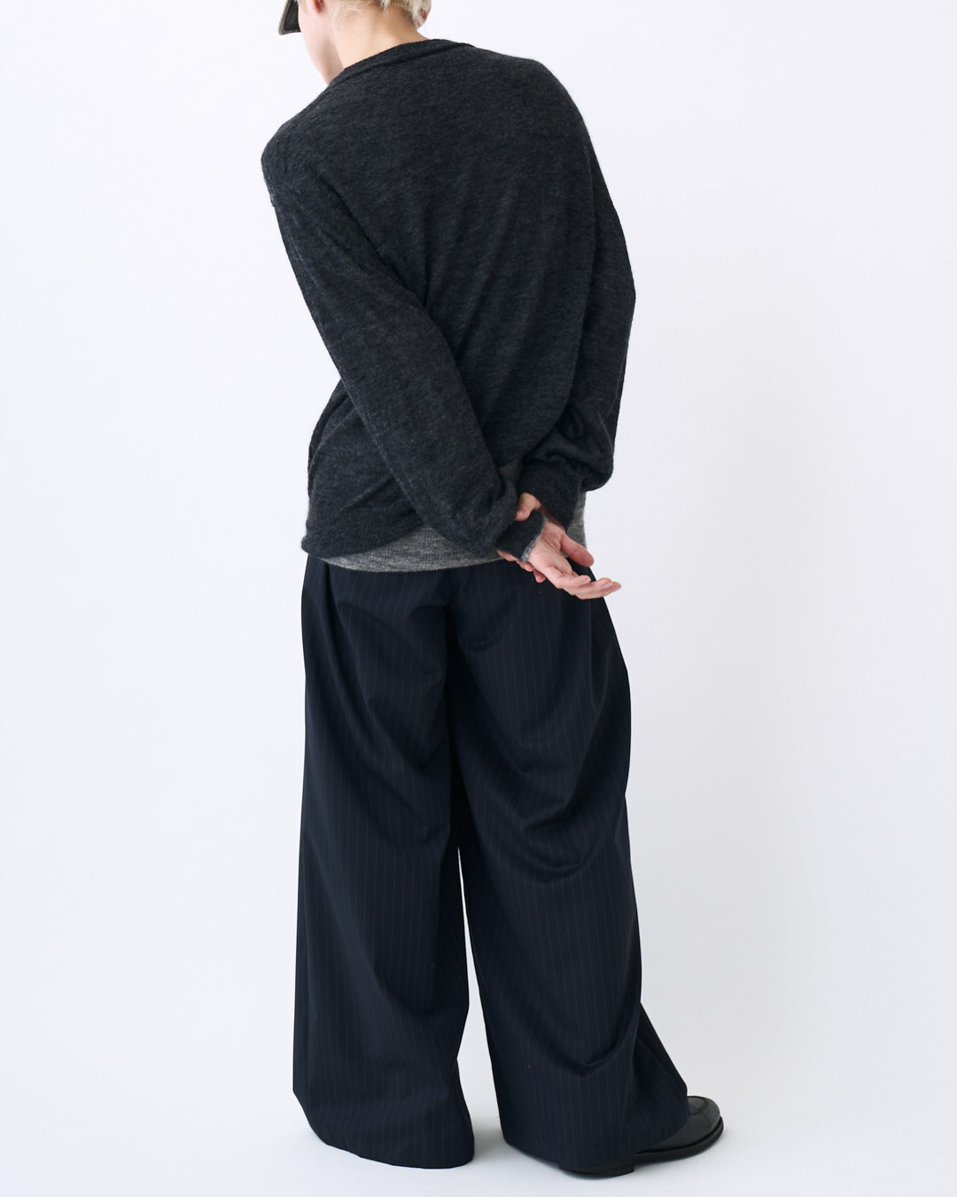 W/G Mohair Reversible P/O