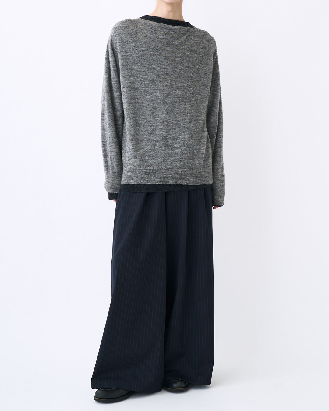 W/G Mohair Reversible P/O