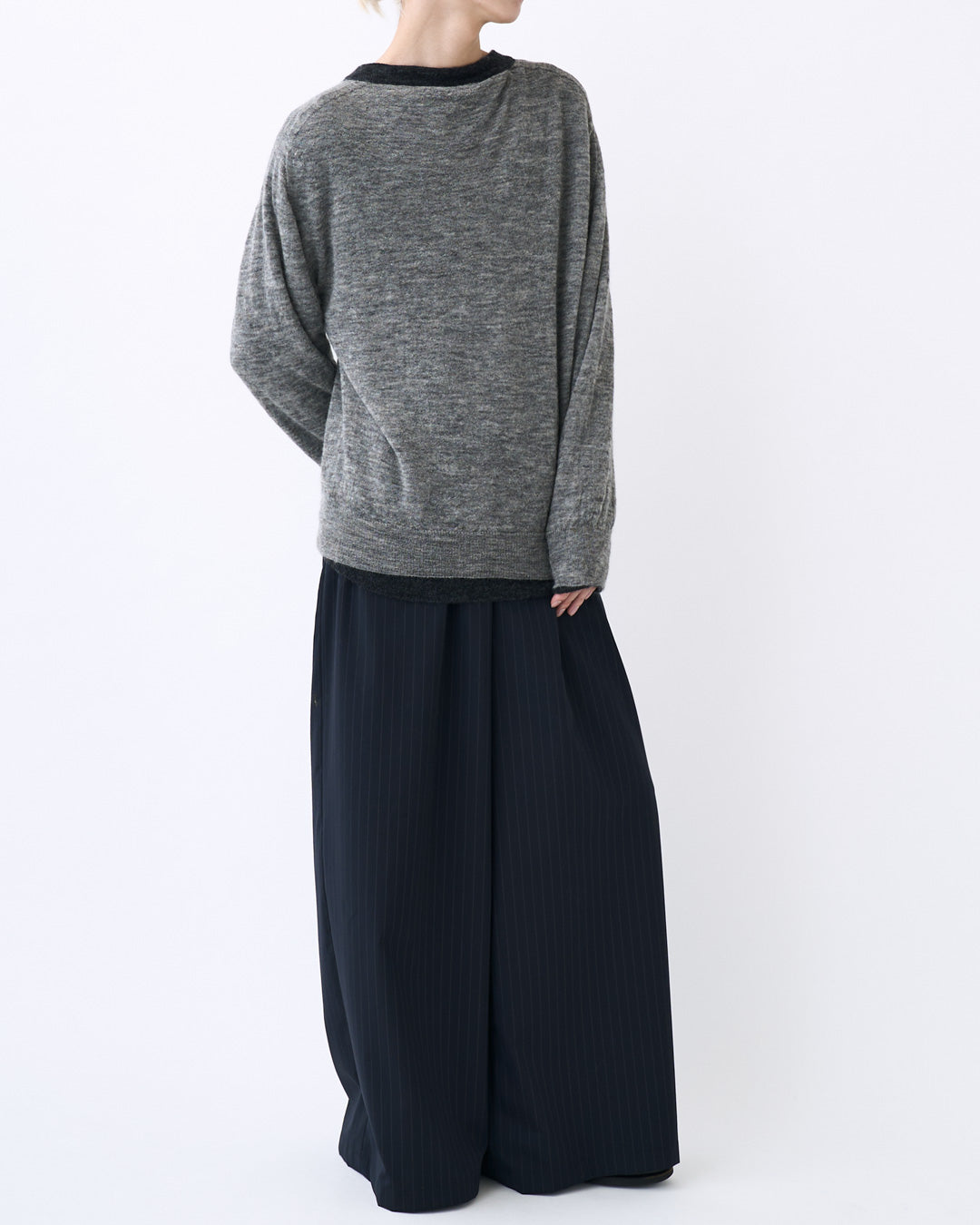 W/G Mohair Reversible P/O