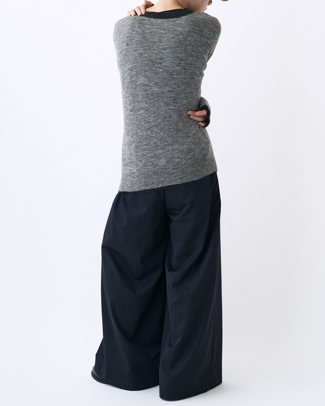 W/G Mohair Reversible P/O