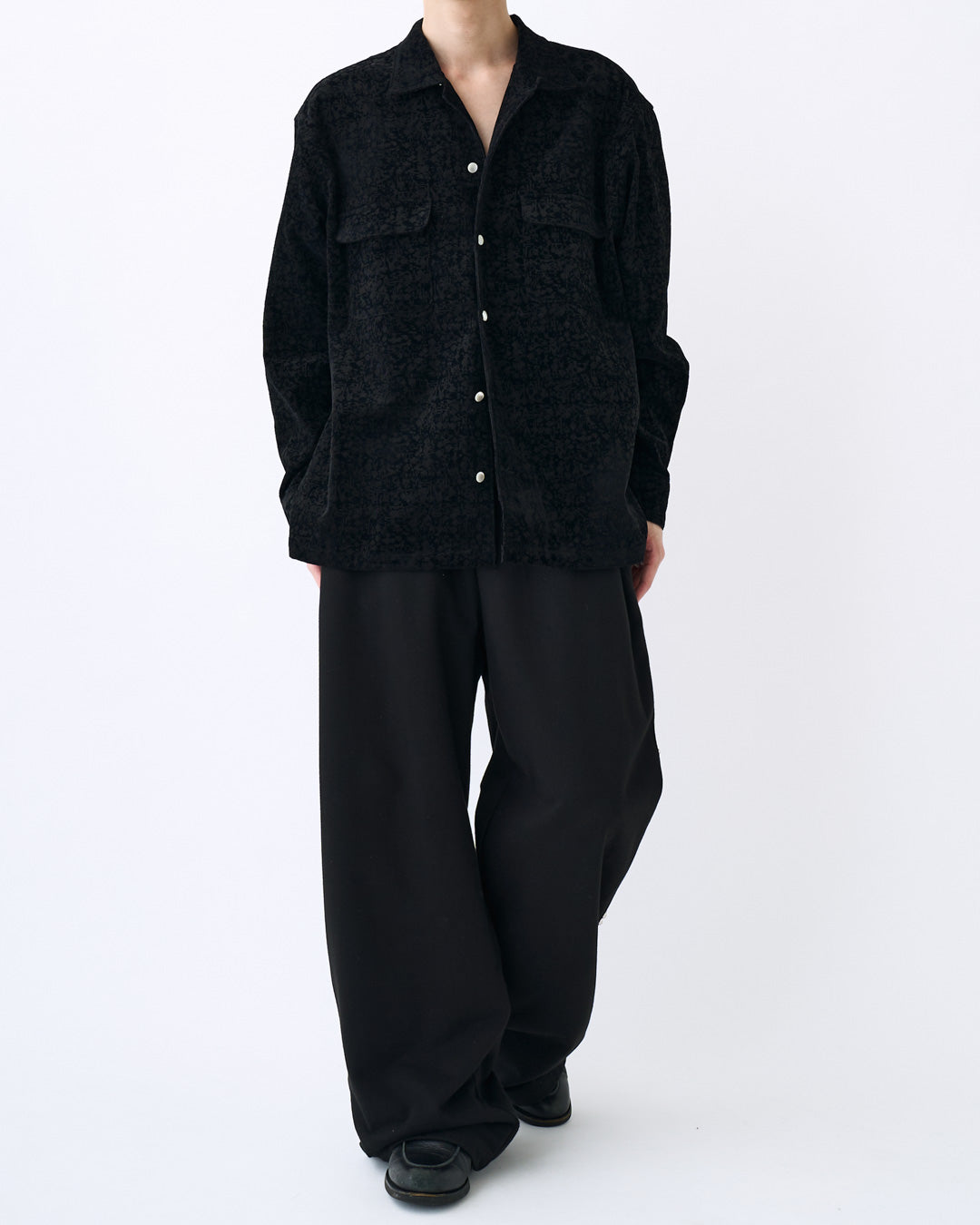 ROUGE OPEN COLLAR SHIRT