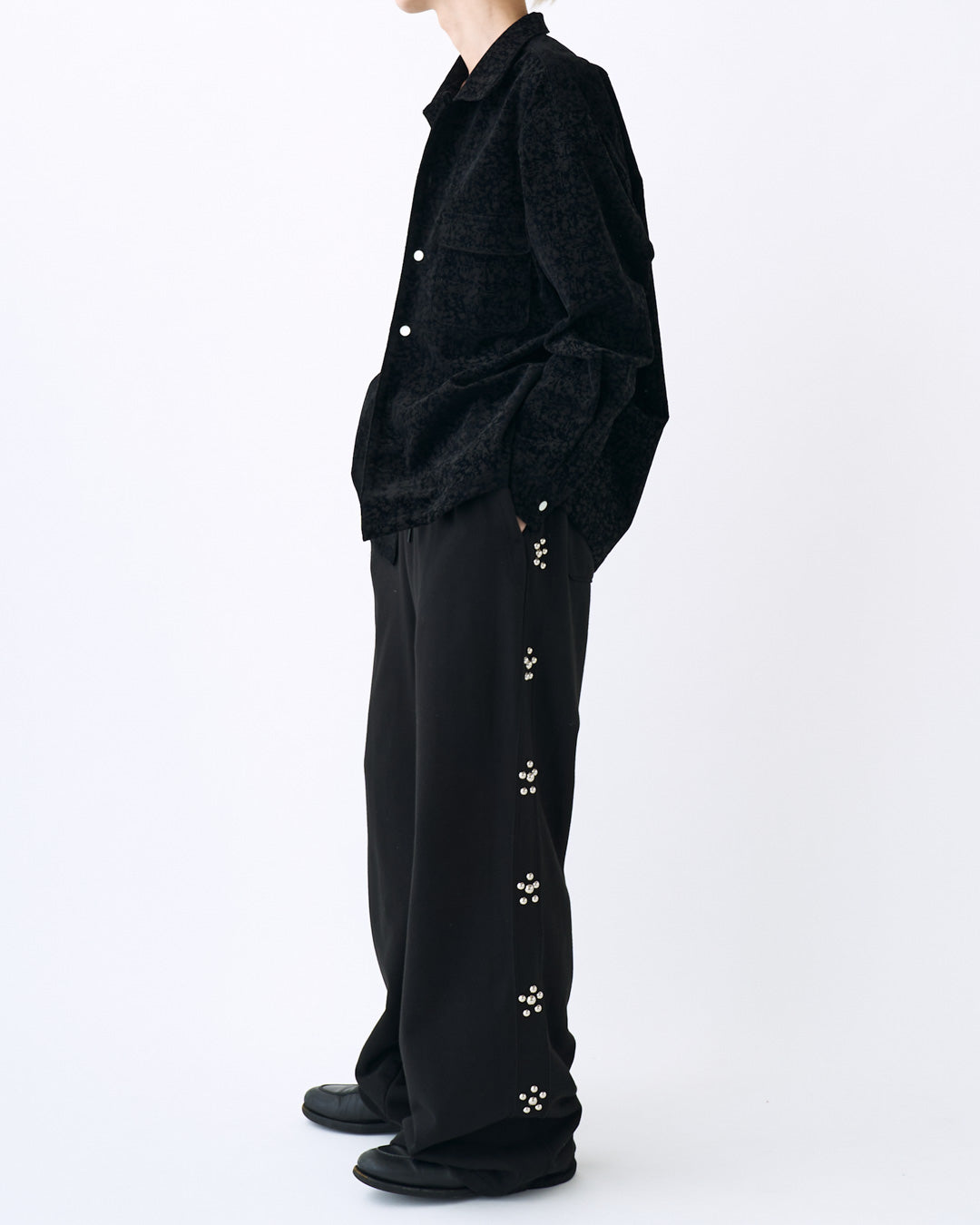 ROUGE OPEN COLLAR SHIRT