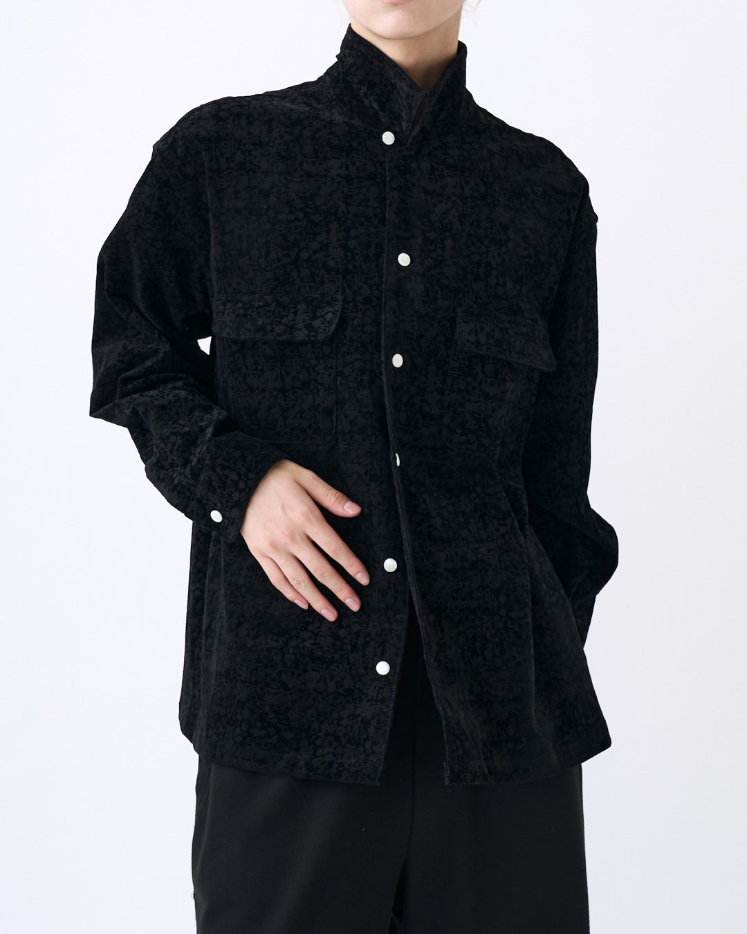 ROUGE OPEN COLLAR SHIRT