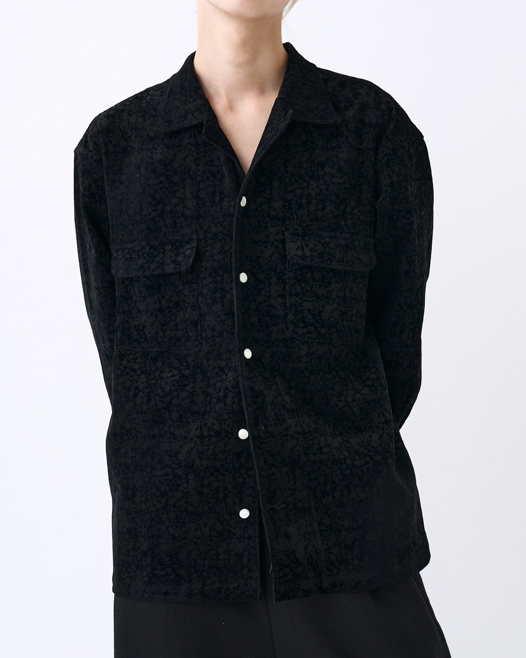 ROUGE OPEN COLLAR SHIRT