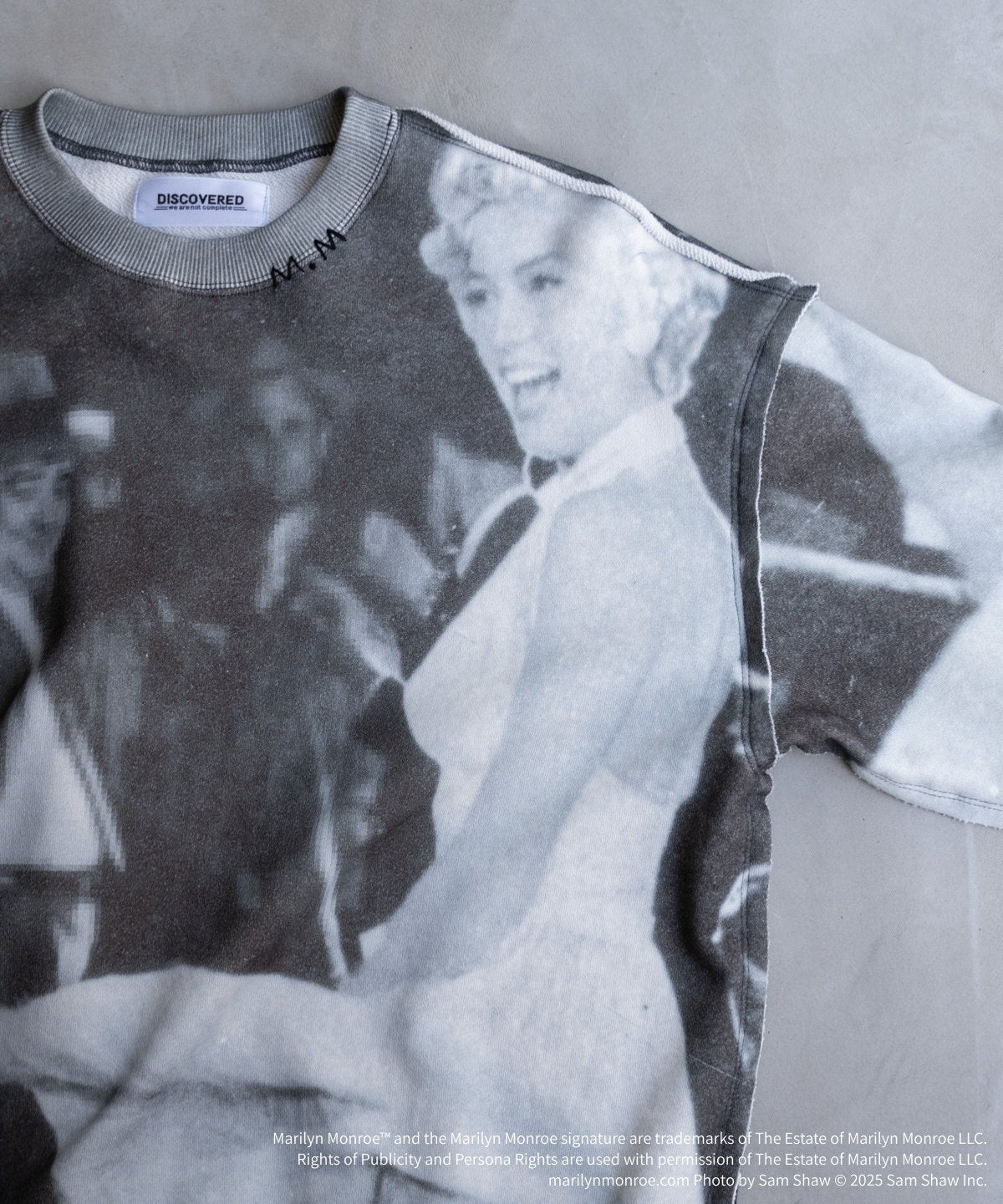 MARILYN MONROE INKJET PRINT SWEAT