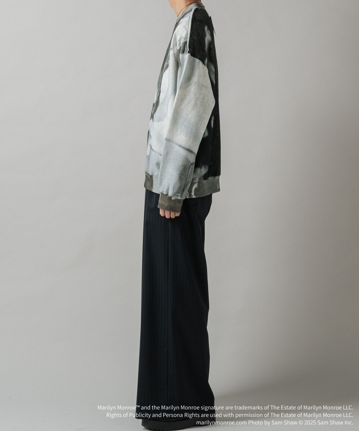 MARILYN MONROE INKJET PRINT SWEAT