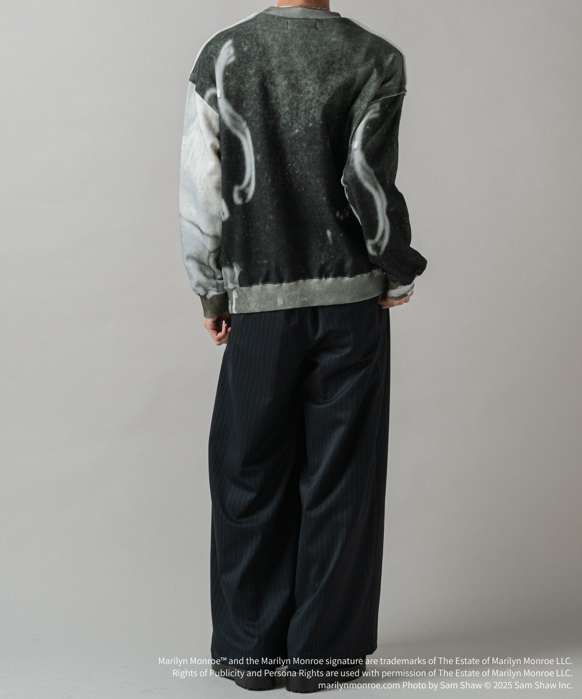 MARILYN MONROE INKJET PRINT SWEAT