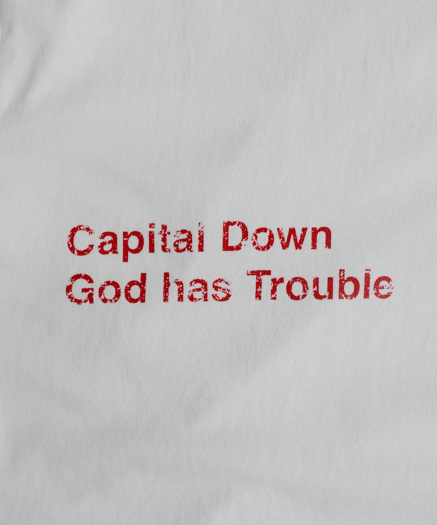 CAPITAL DOWN 长袖 T 恤