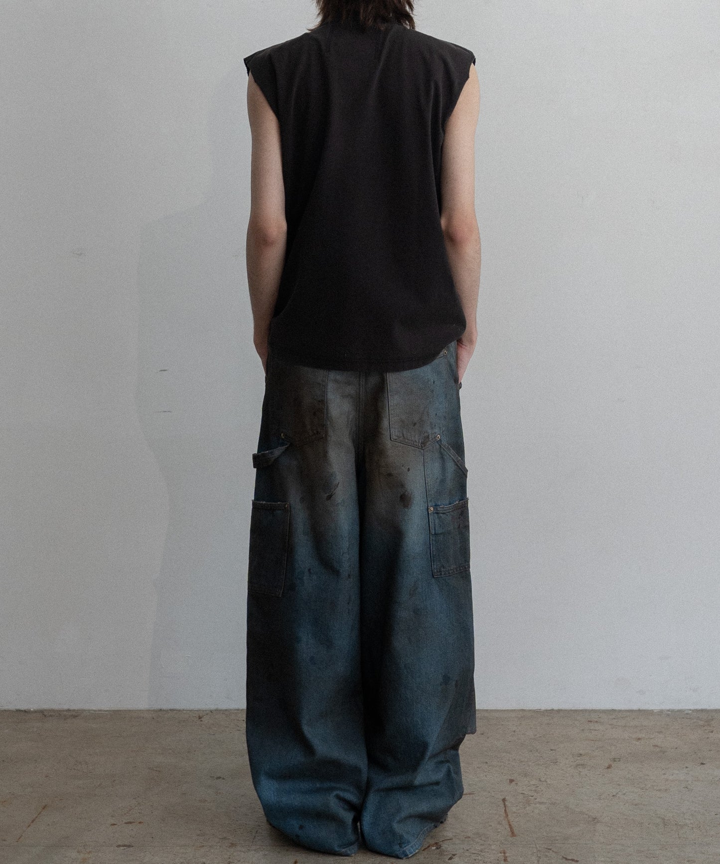 Frosted Sleeve Less Tee