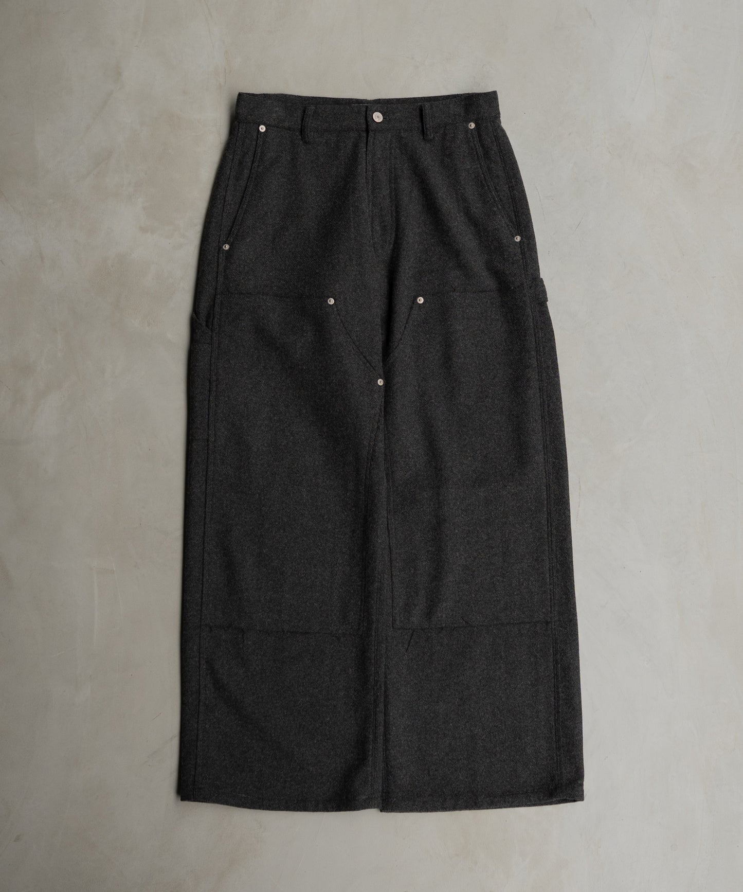 MELANGE PAINTER PANTS