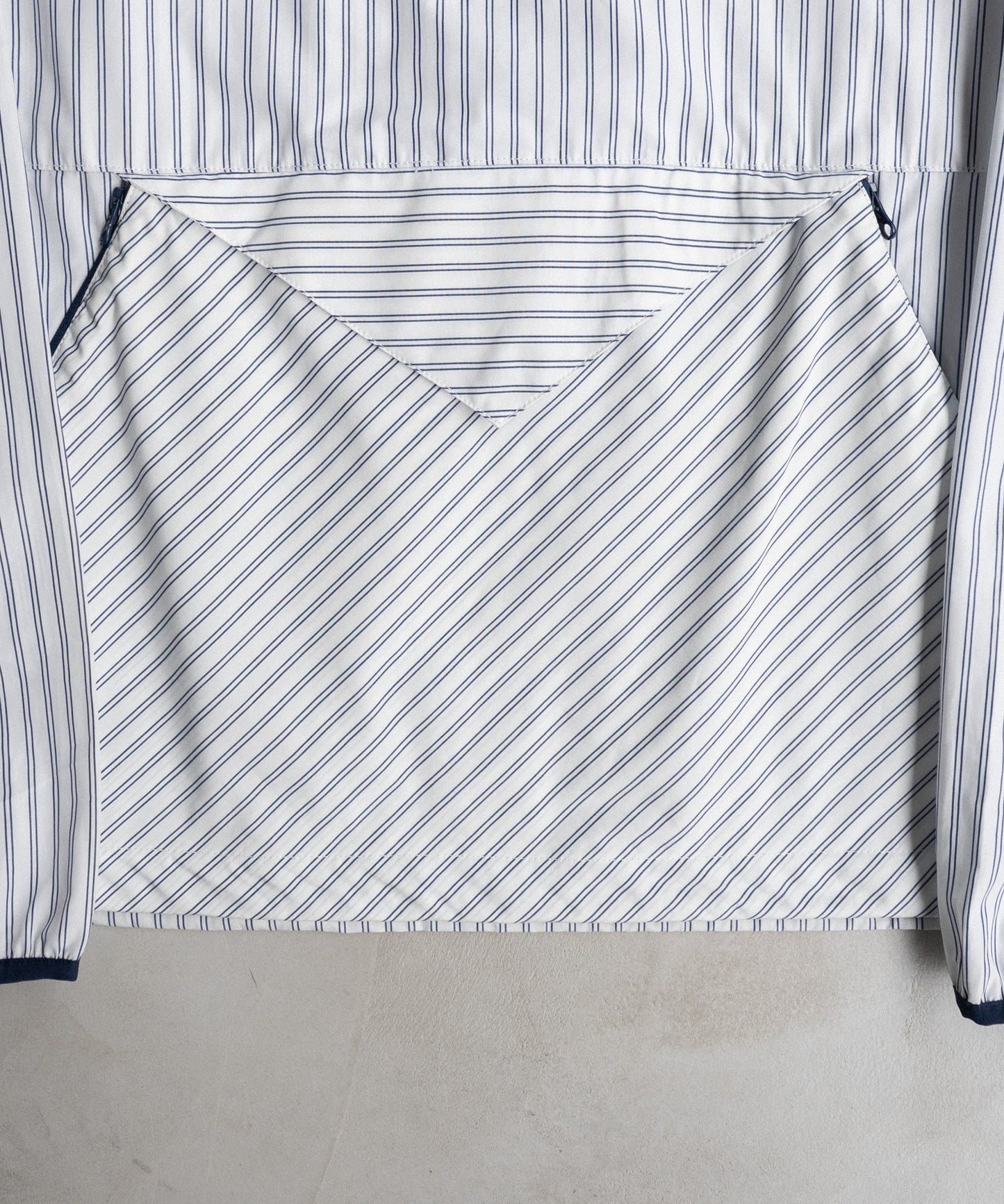 Docking Stripe Shirt Anorak Parka