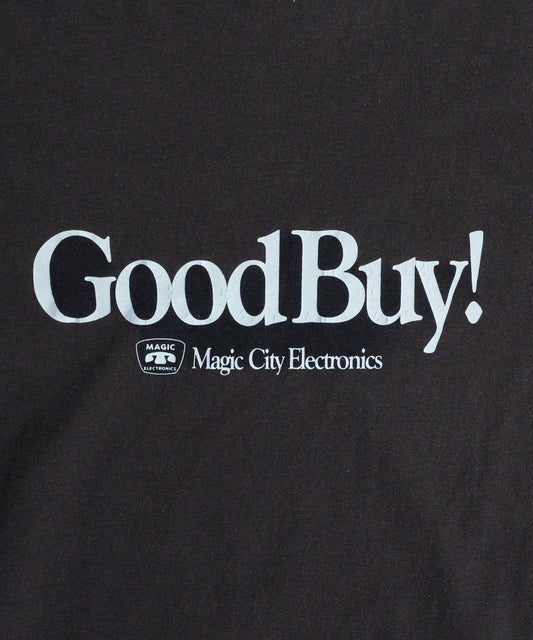 LOOSE FIT PRINT TEE : HELLO,GOOD BUY!