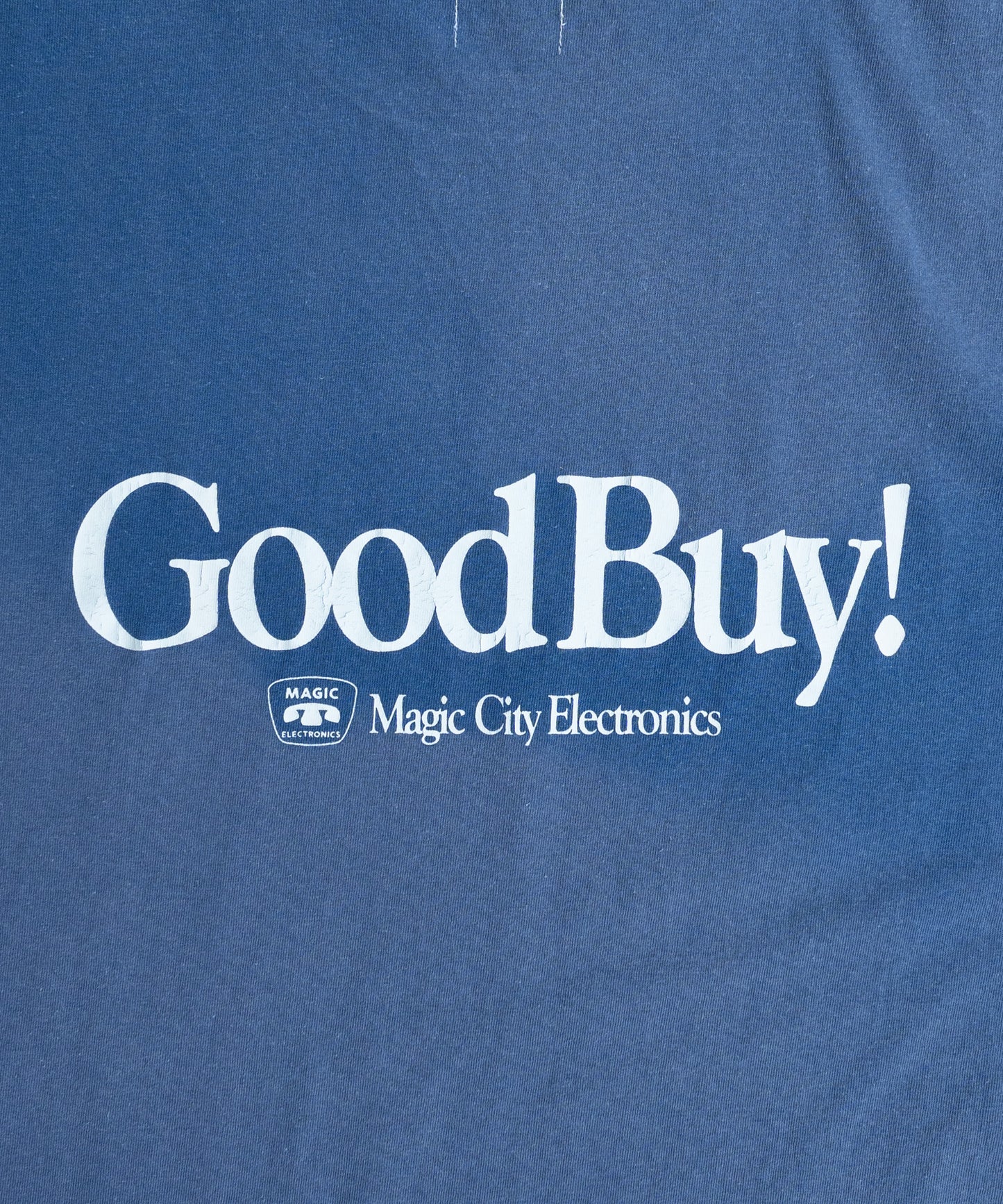 LOOSE FIT PRINT TEE : HELLO,GOOD BUY!
