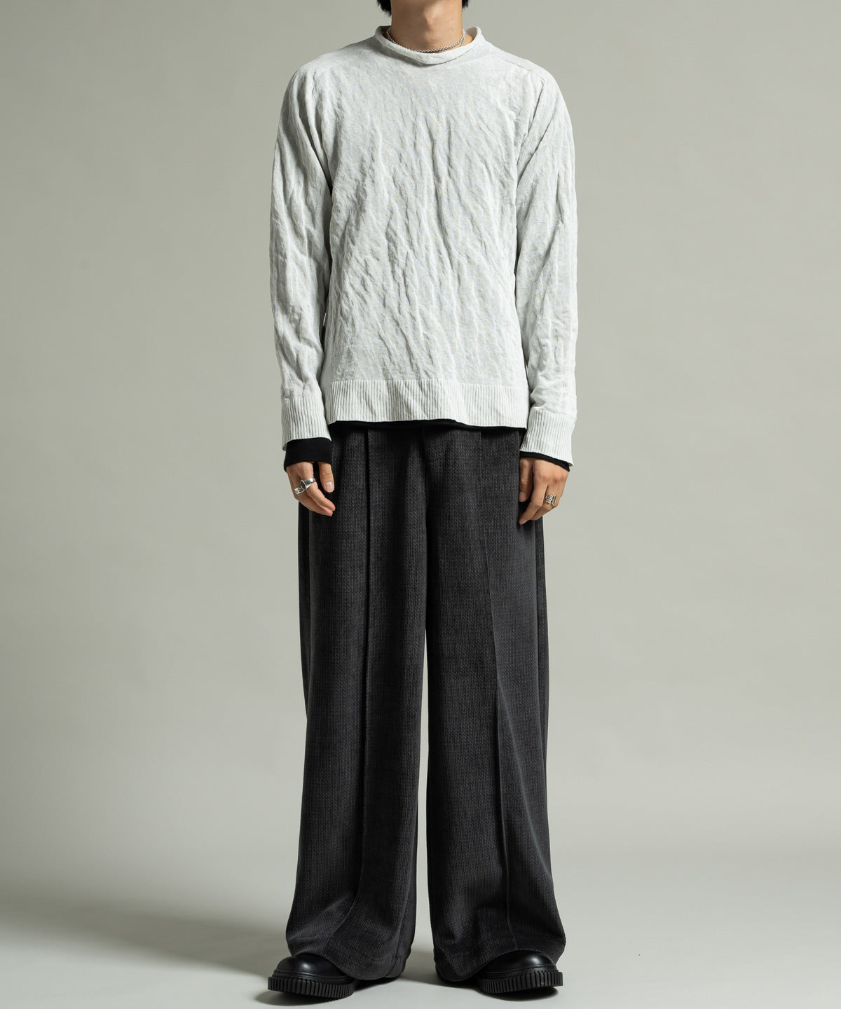 金属繊維セーター