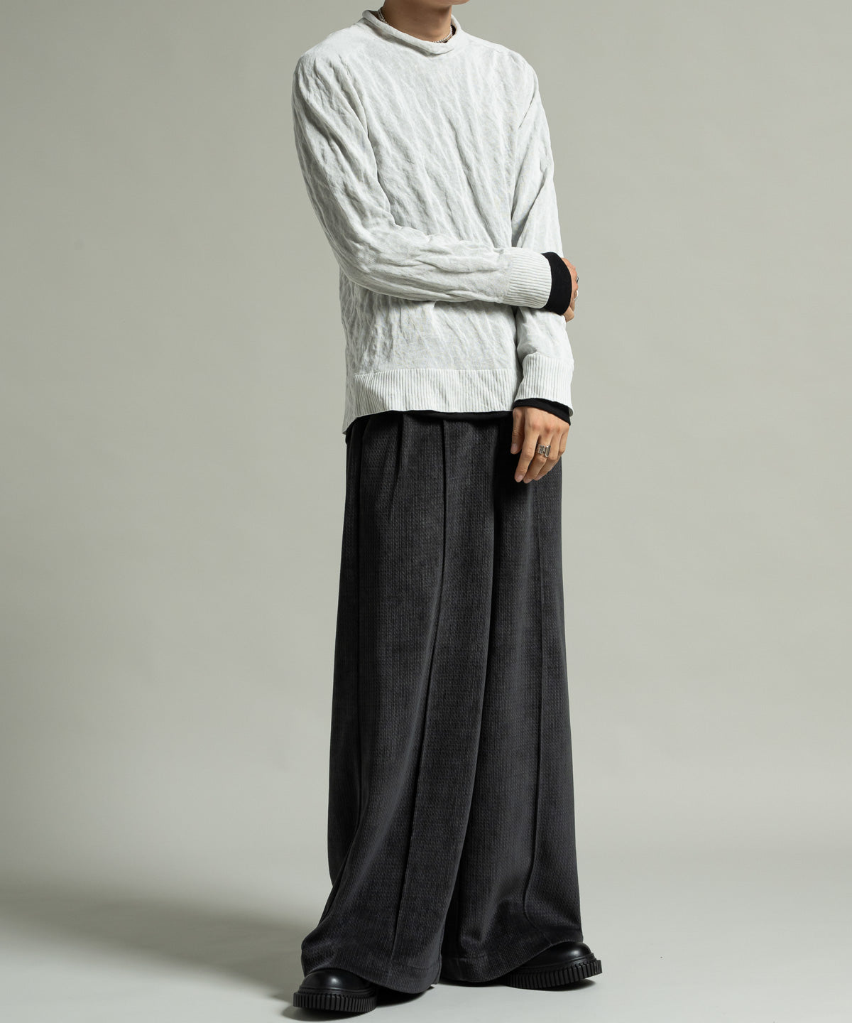 金属繊維セーター