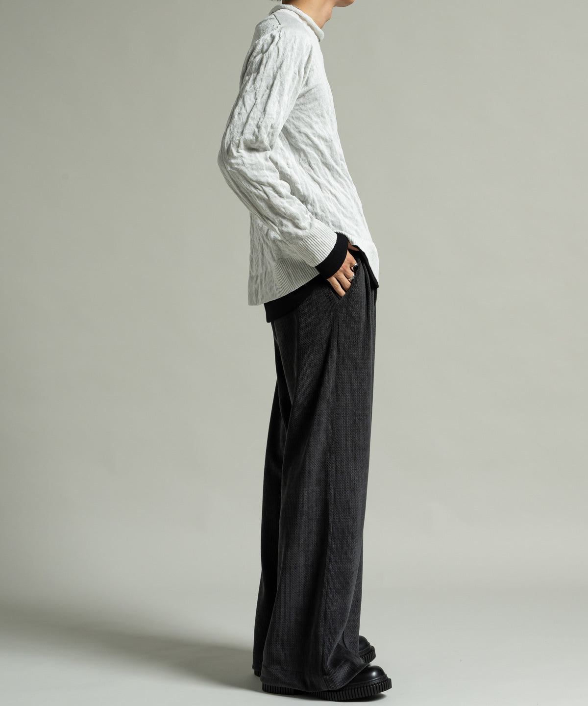 金属繊維セーター