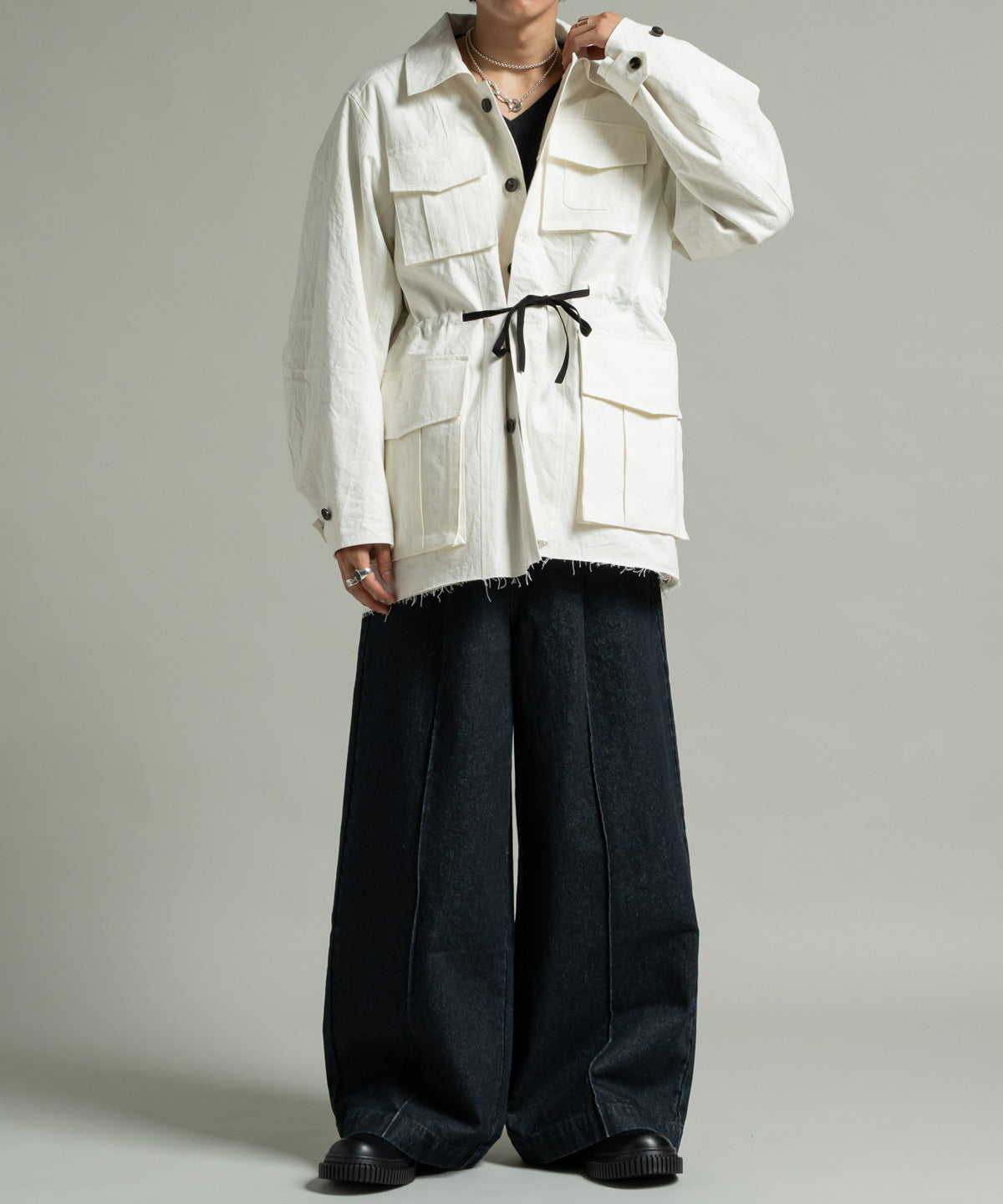 リバーシブル4ポケットジャケット