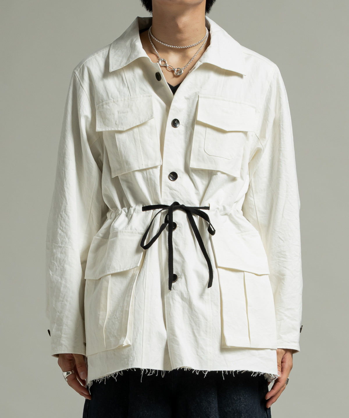 リバーシブル4ポケットジャケット