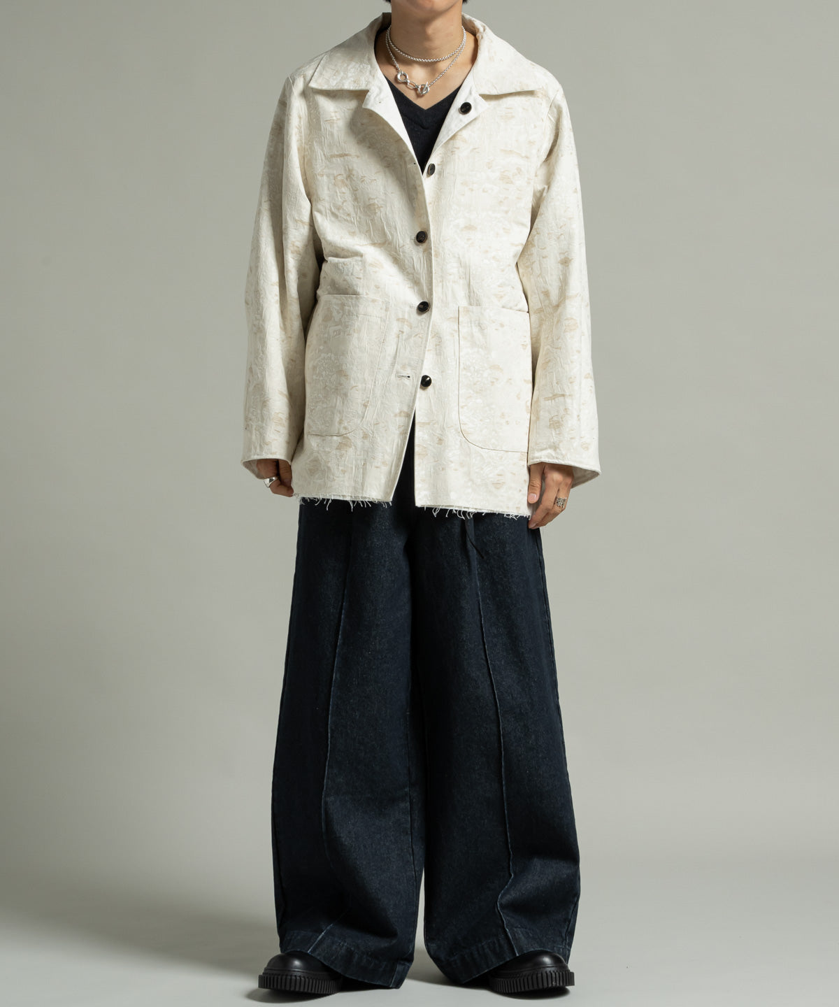 リバーシブル4ポケットジャケット