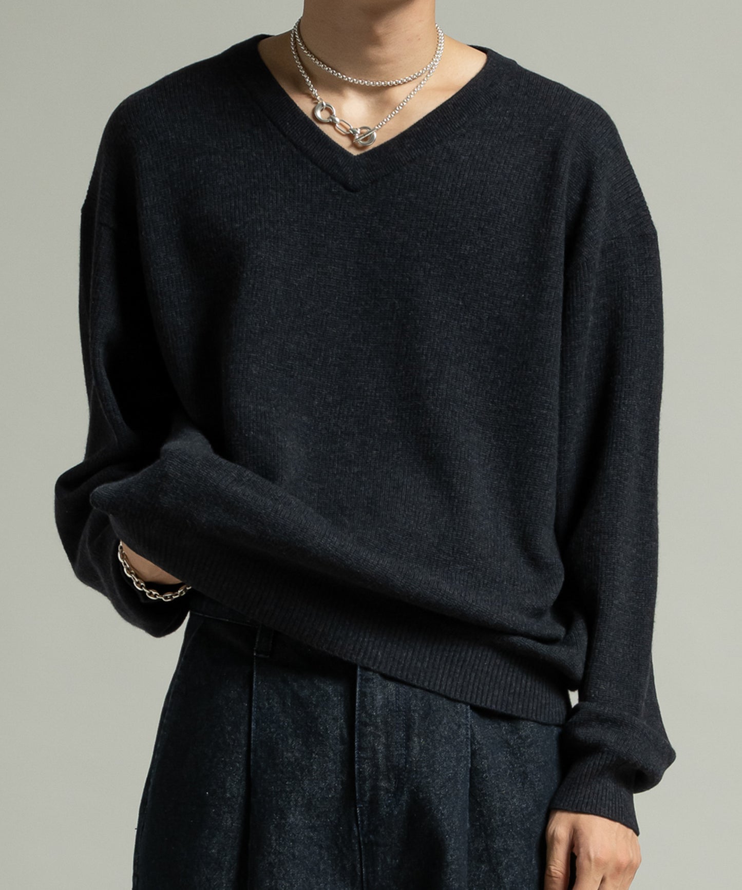 V neck Pullover