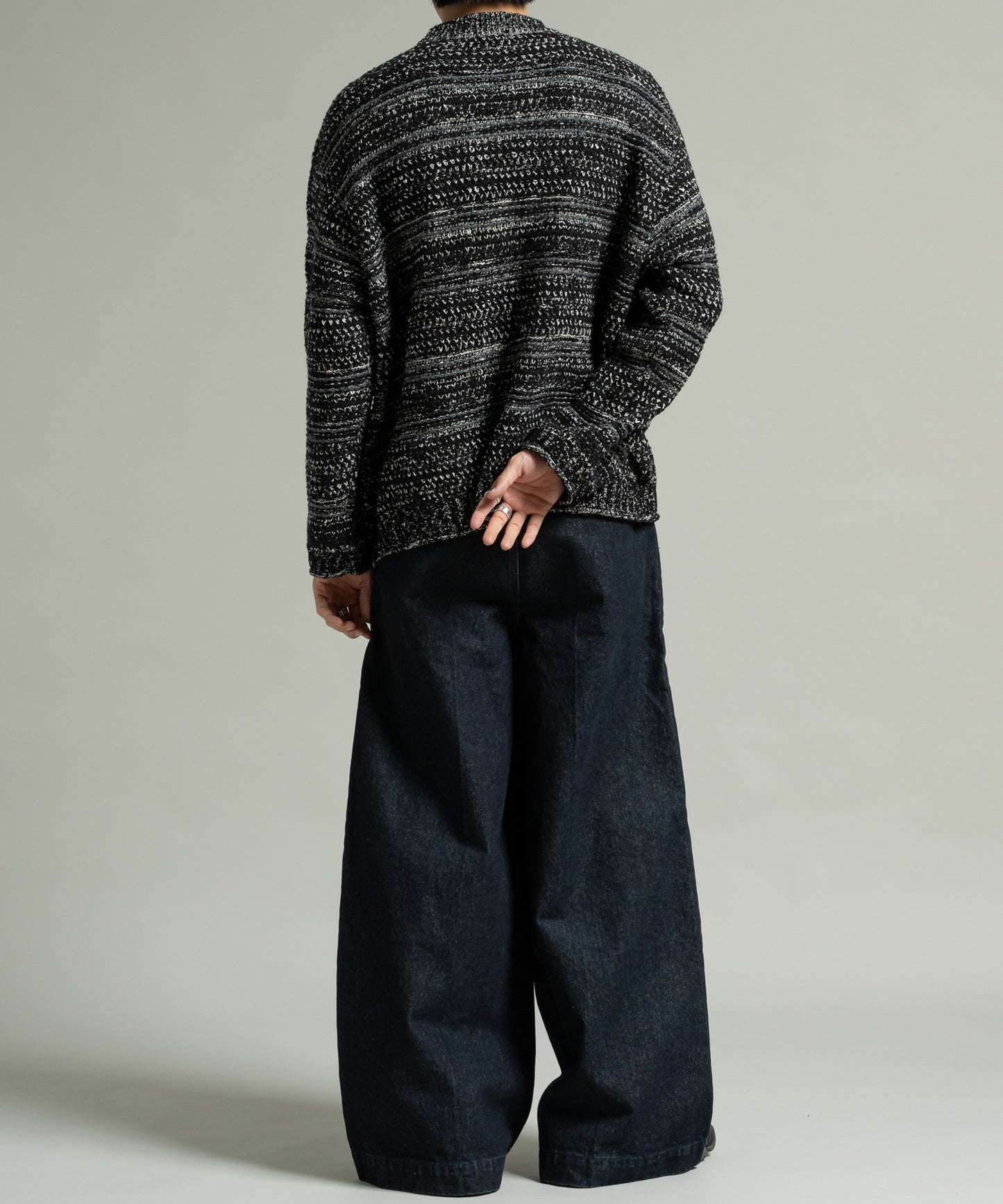 Multi Border Mix Pullover