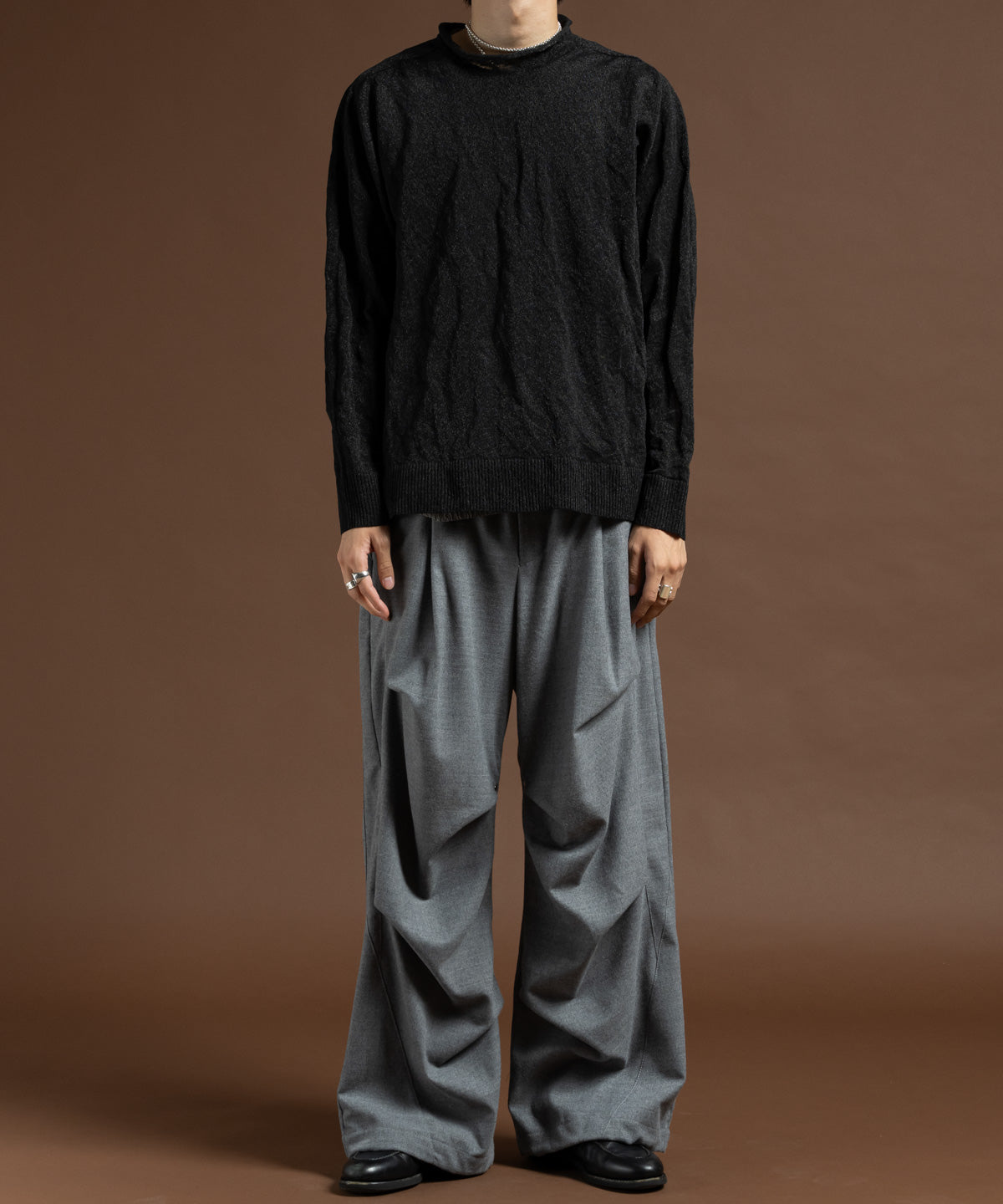 金属繊維セーター