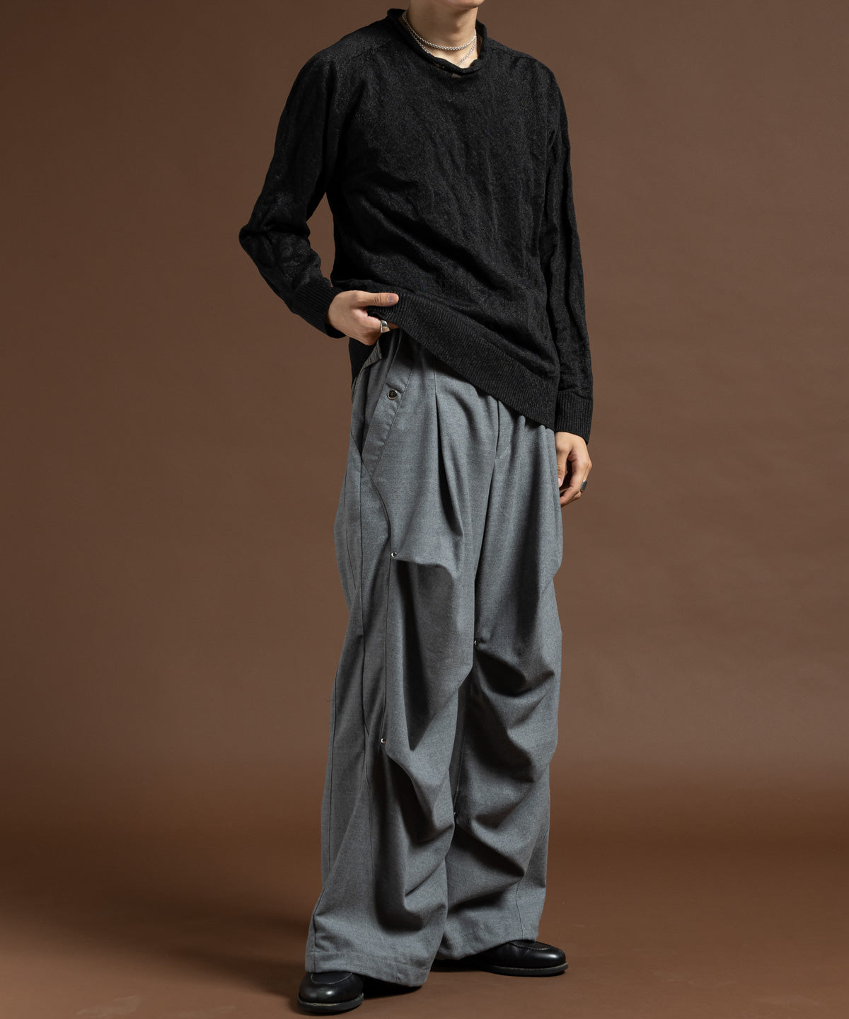 金属繊維セーター