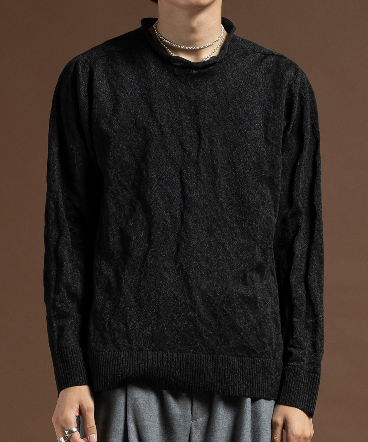 金属繊維セーター