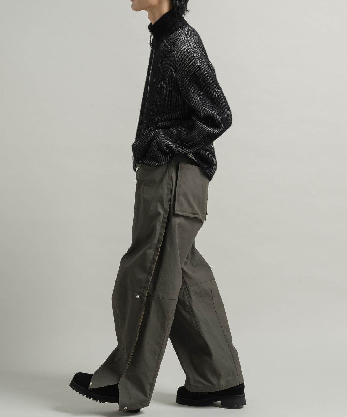 OVERPRINT BALLOON PANTS ”KANE”